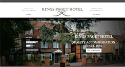 Desktop Screenshot of kingspaget.co.uk