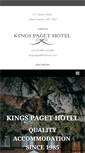 Mobile Screenshot of kingspaget.co.uk